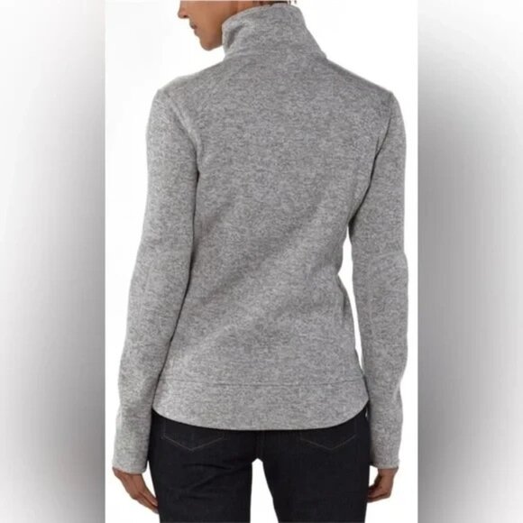 Patagonia Better Jacket Womens Gray Fleece Full Zip Cargo Pockets Size Medium - Picture 2 of 13